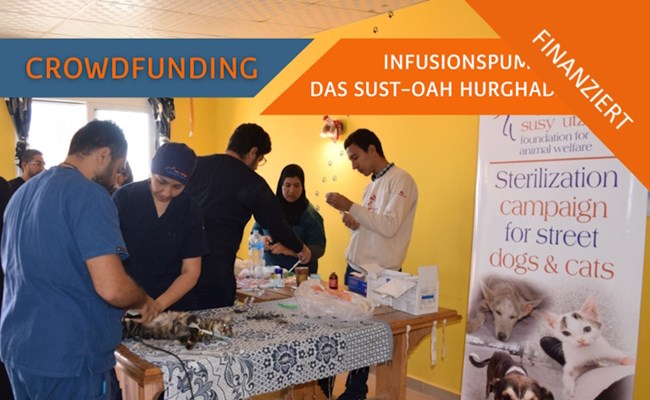 Finanziert: Crowdfunding Geräte für OAH Hurghada